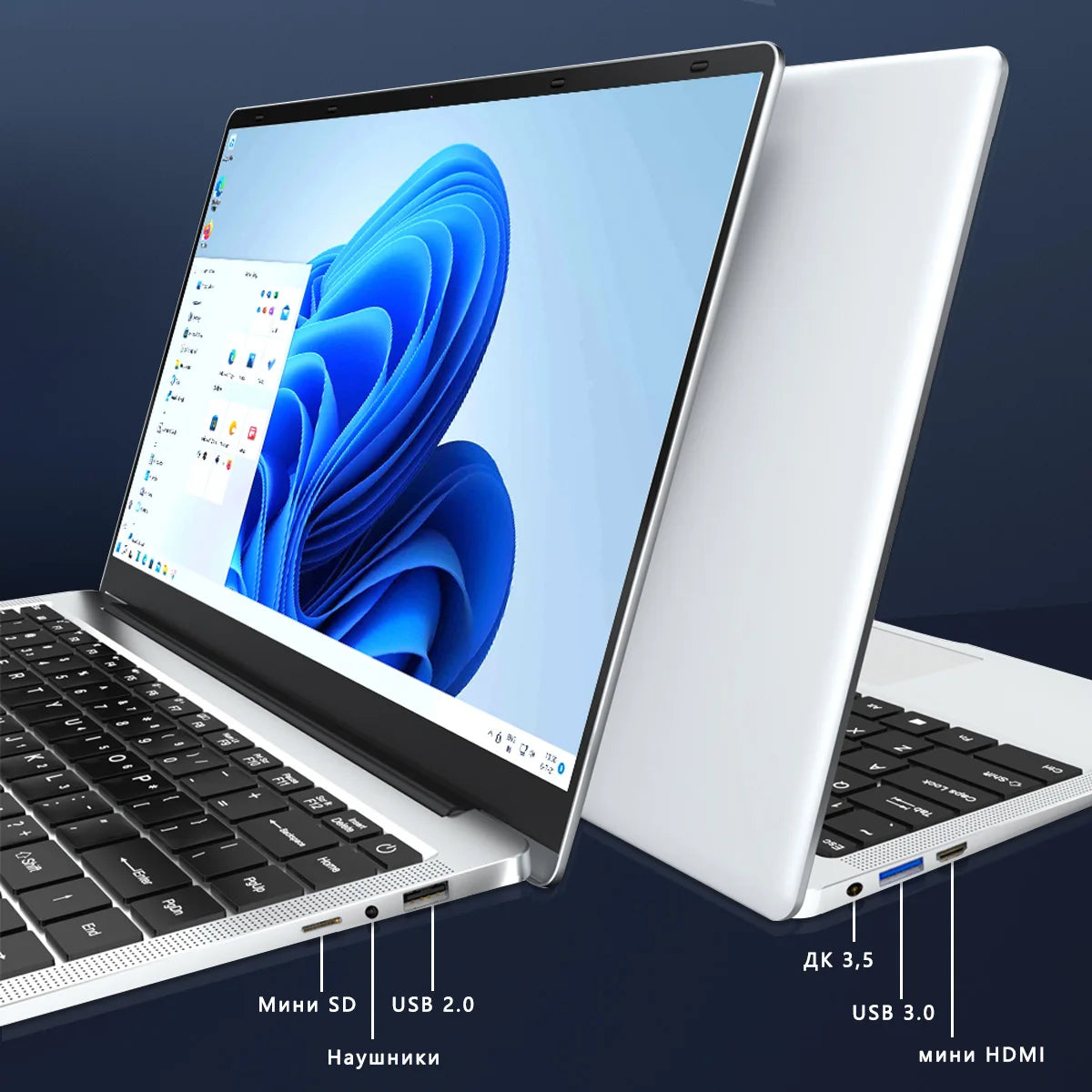 XBOOK 14.1 inch Notebook Intel Celeron 8GB RAM 128GB Windows 11